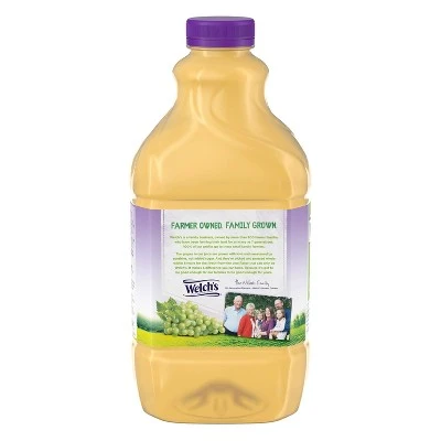 Welch's 100% White Grape Juice 64 fl oz Bottle