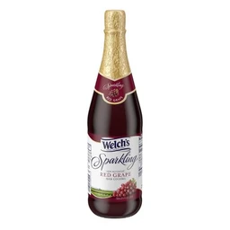 Welch's Welch's Sparkling Red Grape Juice 25.4 fl oz Glass Bottles