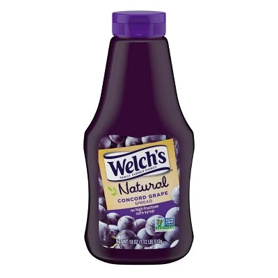 Welch's Natural Concord Grape Spread 18oz