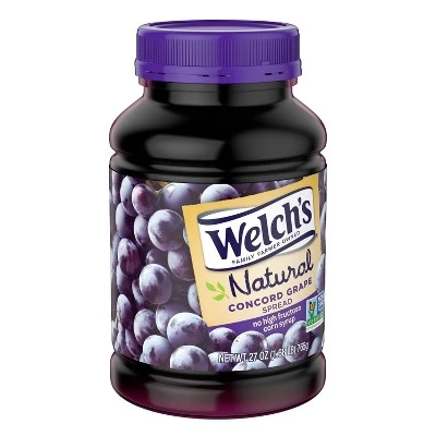 Welch's Natural Concord Grape Spread  27oz