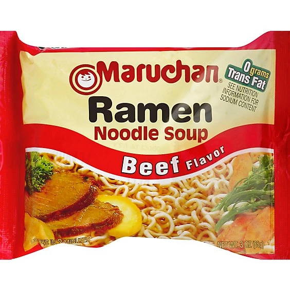 Maruchan Ramen Noodle Soup Beef Flavor 3oz