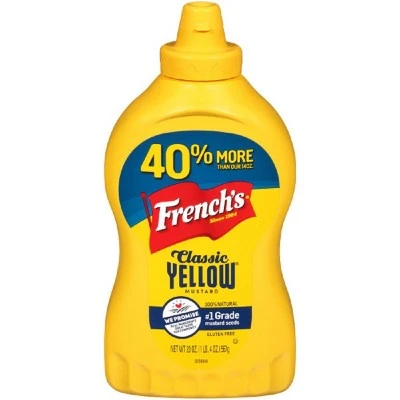 French's Yellow Mustard Classic  20oz
