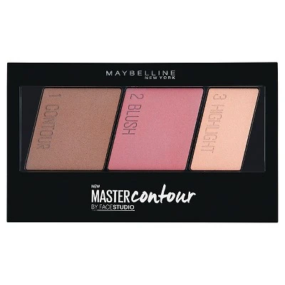 Maybelline Facestudio Master Contour Face Contouring Kit 10 Light to Medium 0.35oz