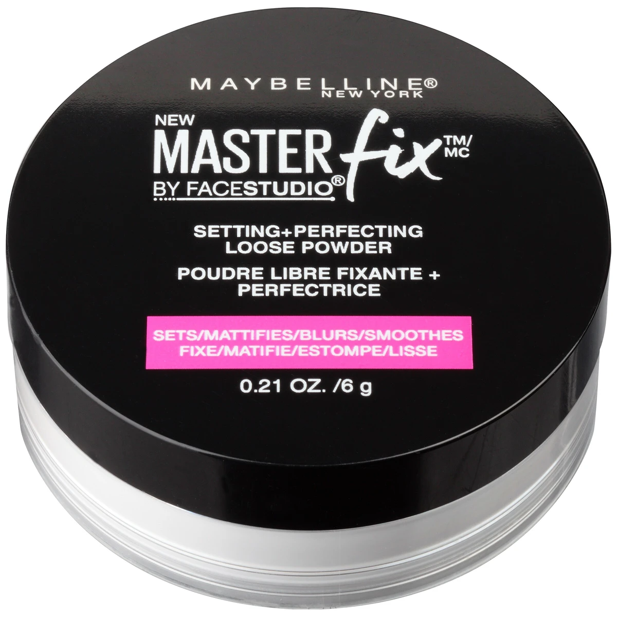 Maybelline Facestudio Master Fix Setting + Perfecting Loose Powder 10 Translucent 0.21oz