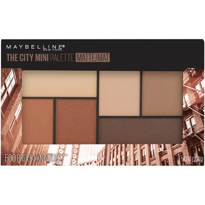 Maybelline City Mini Eyeshadow Palettes  0.14oz
