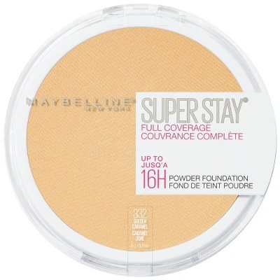 Maybelline Super Stay Full Coverage Powder Foundation Makeup  0.21 fl oz