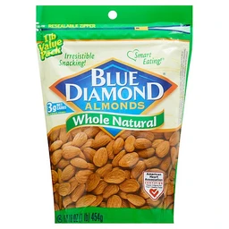 Blue Diamond Blue Diamond Whole Natural Value Pack Almonds 16 Oz Bag