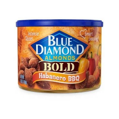 Blue Diamond Almonds Almonds, Bold Habanero Bbq