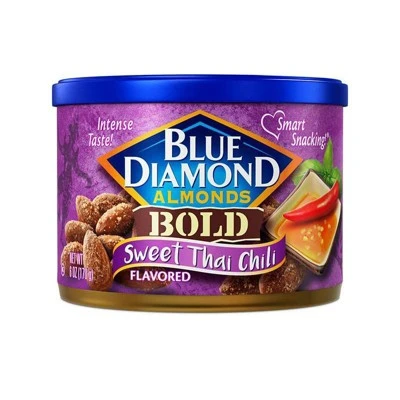 Blue Diamond Almonds Bold Almonds, Sweet Thai Chili