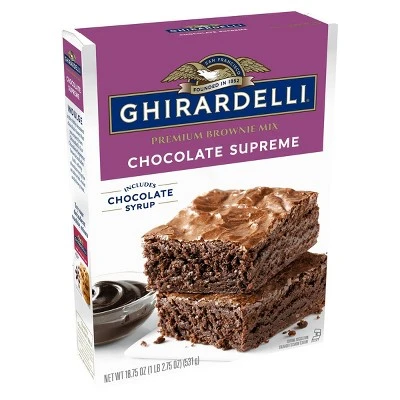 Ghirardelli Chocolate Supreme Brownie Mix 18.75oz