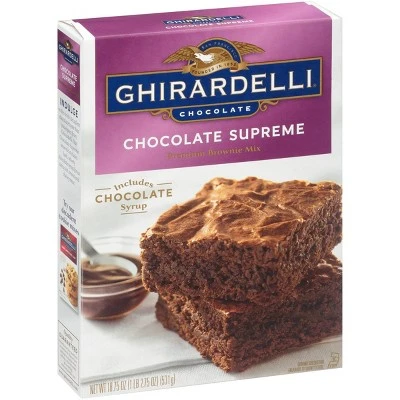 Ghirardelli Chocolate Supreme Brownie Mix 18.75oz