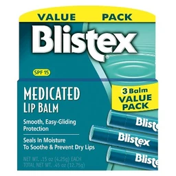 Blistex Blistex Medicated SPF 15 Lip Balm 3ct