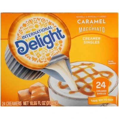 International Delight Creamer Singles, Caramel Macchiato