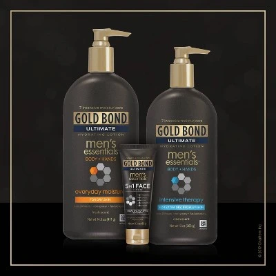 Gold Bond Ultimate Men's Essentials Everyday Hydrating Lotion (2014 formulation)