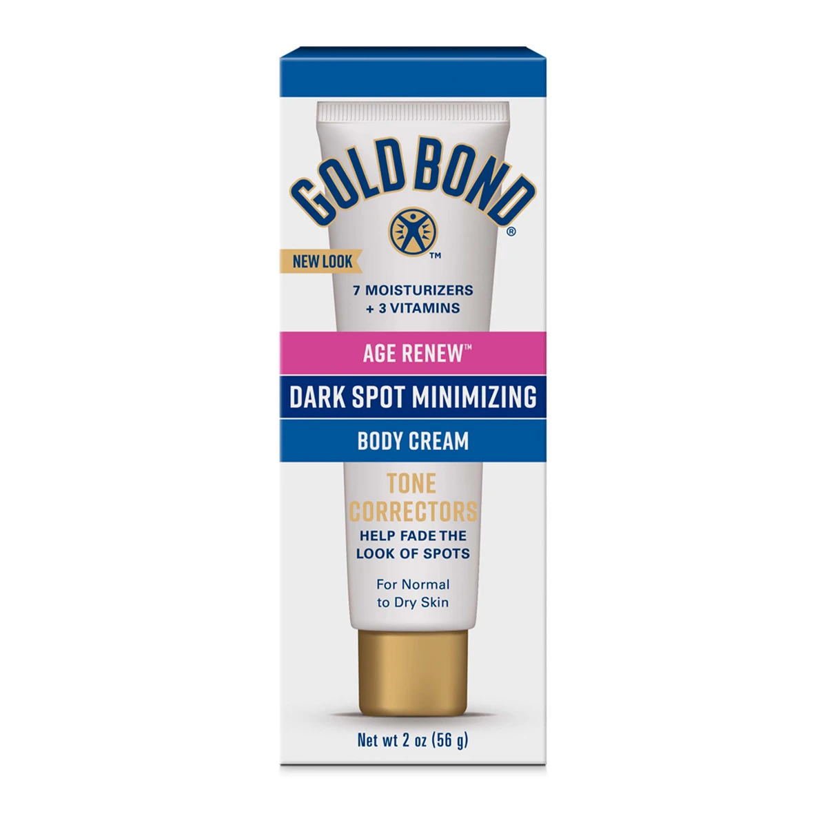 Unscented Gold Bond Dark Spot Minimizing Body Cream  2oz