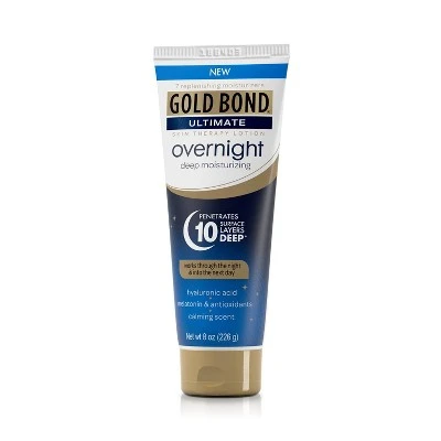 Gold Bond Ultimate Overnight Deep Moisturizing Skin Therapy Lotion
