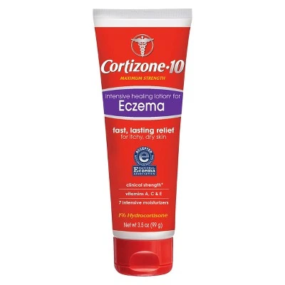 Cortizone 10 Intensive Healing Lotion for Eczema Itchy & Dry Skin  3.5oz