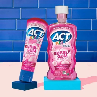 ACT Kids Toothpaste Bubblegum 4.6oz