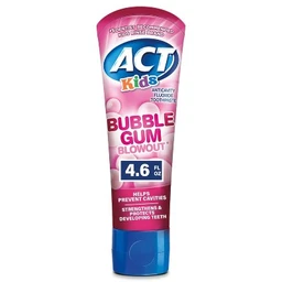 ACT ACT Kids Toothpaste Bubblegum 4.6oz