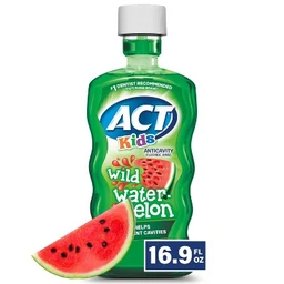 ACT Act Kids Wild Watermelon Anticavity Fluoride Rinse 16.9 fl oz