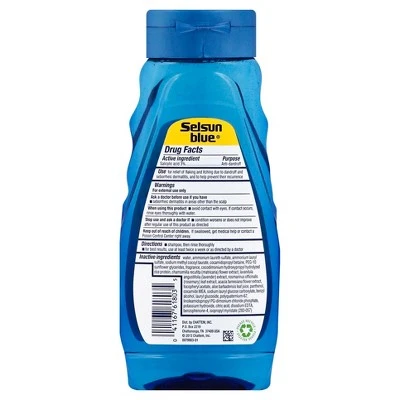 Selsun Blue Naturals Itchy Dry Scalp Shampoo  11 fl oz