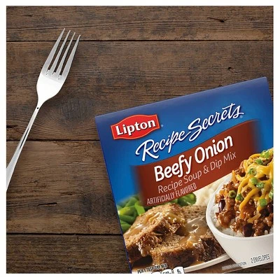 Lipton Recipe Secrets Soup & Dip Mix Beefy Onion 2.2 oz