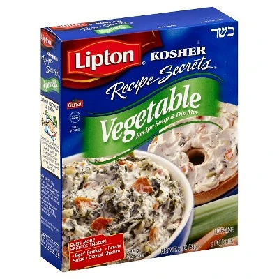 Lipton Kosher Vegetable Recipe Soup & Dip Mix  2oz