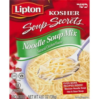 Lipton Kosher Noodle Soup 4.09 oz