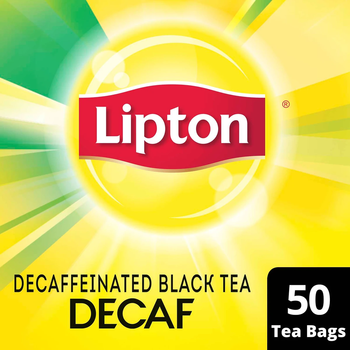 Lipton Decaffeinated Black Tea Bags 50ct