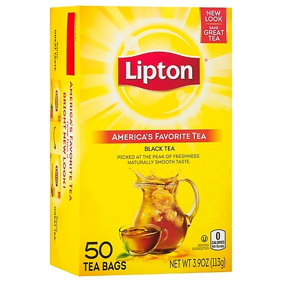 Lipton Black Tea Bags 50ct