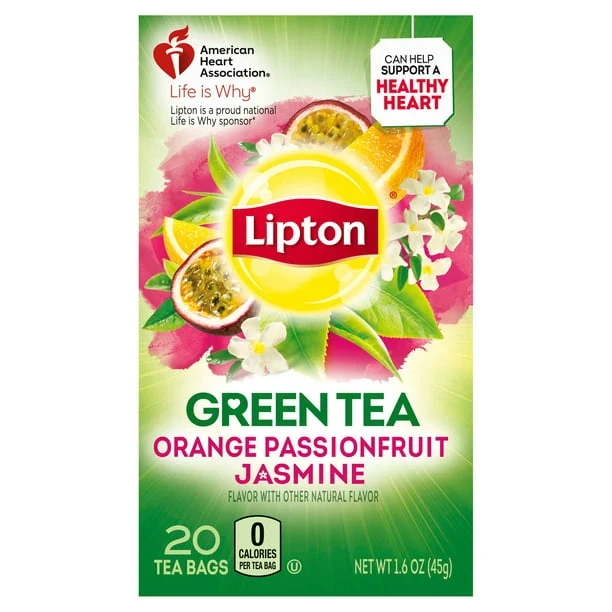 Lipton Orange Passionfruit Jasmine Green Tea  20ct