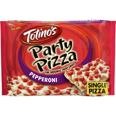 Totino's Pepperoni Party Frozen Pizza  10.2oz