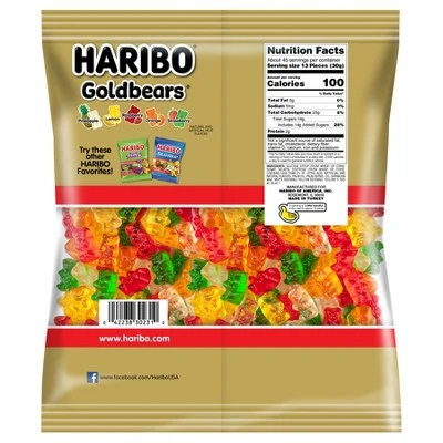 HARIBO Gold Bears Gummi Bears  3lbs