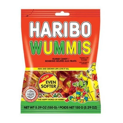 Haribo Wummis Gummi Candy  5.29oz