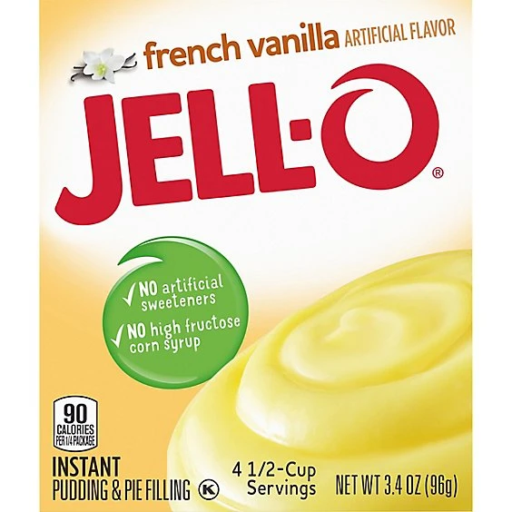 Jell O Instant Pudding & Pie Filling, French Vanilla