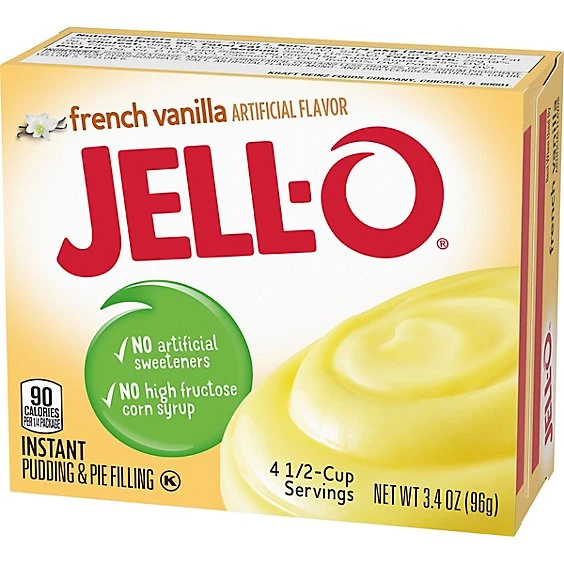 Jell O Instant Pudding & Pie Filling, French Vanilla