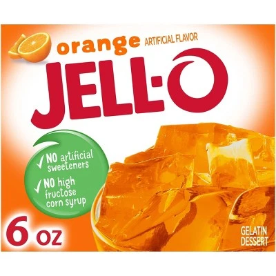 Jell O Gelatin Dessert, Orange