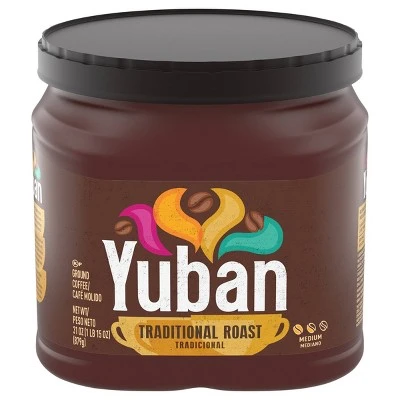 Yuban Traditional Medium Roast Premium Ground Coffee 31oz