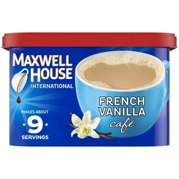 Maxwell House Maxwell House French Vanilla Cafe Medium Roast Beverage Mix  8.4oz