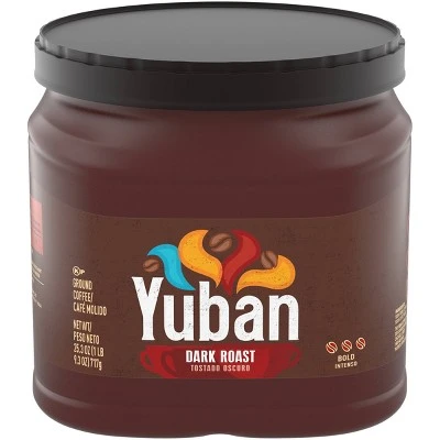 Yuban Premium Dark Roast Ground Coffee 25.3oz