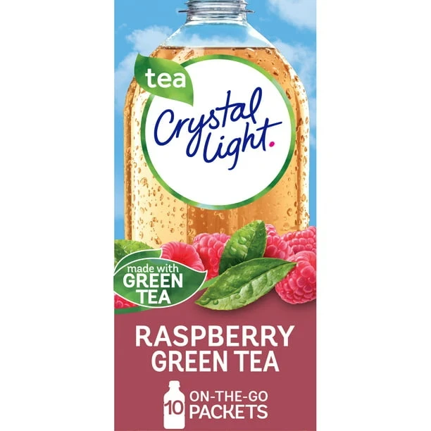 Crystal Light Green Tea Drink Mix, Raspberry