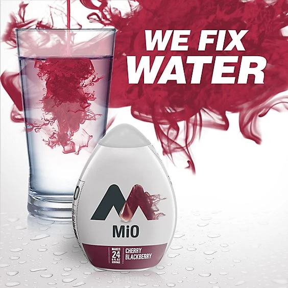 MiO Cherry Blackberry Liquid Water Enhancer  1.62 fl oz Bottle