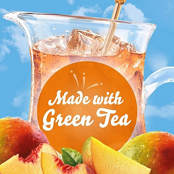 Crystal Light Peach Mango Green Tea Drink Mix 5pk/1.85oz