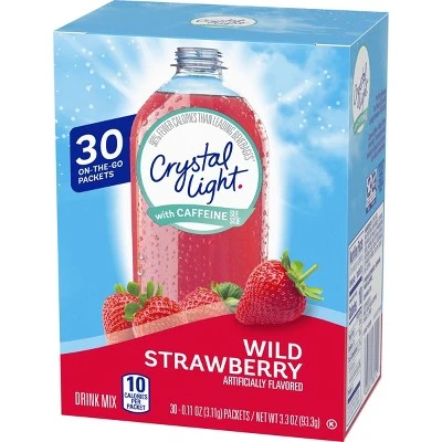 Crystal Light On the Go Wild Strawberry  30pk/0.11oz Packets