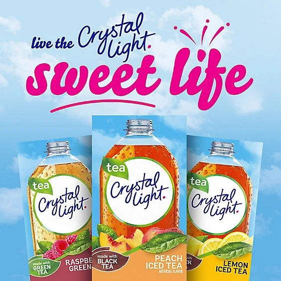 Crystal Light Iced Tea Drink Mix, Peach, Peach