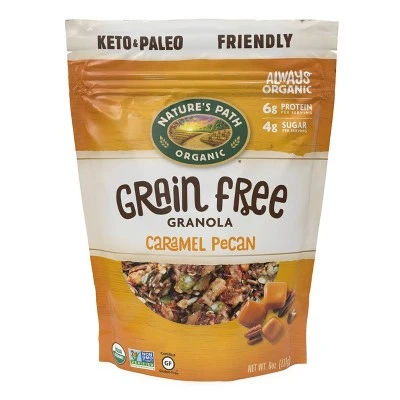 Nature's Path Organic Caramel Pecan Grain Free Granola, Caramel Pecan