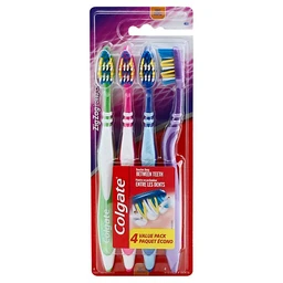 Colgate Colgate Wave Zig Zag Toothbrushes  Soft Bristles  4ct