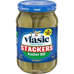 Vlasic Vlasic Stackers Kosher Dill Pickle Slices  16oz