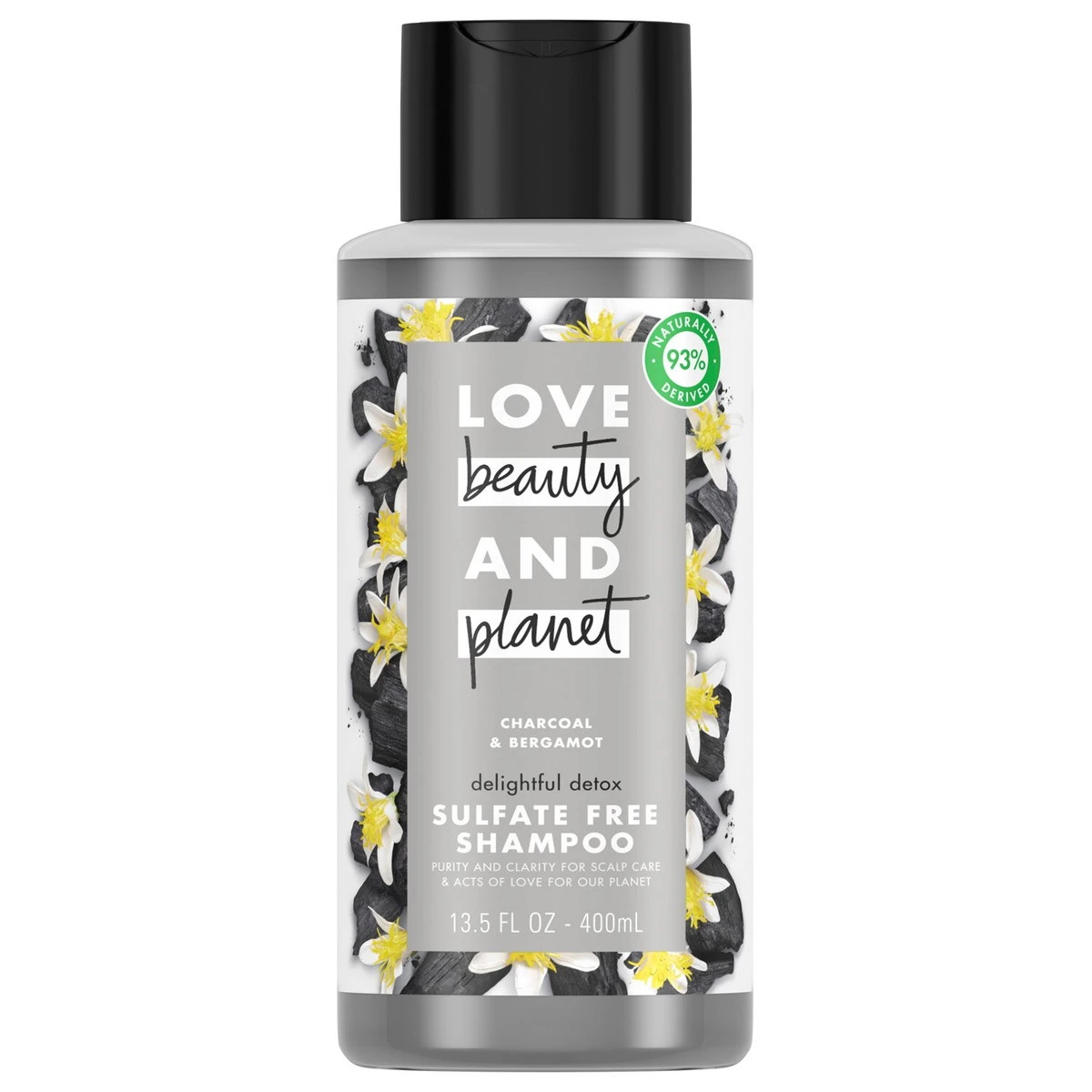 Love Beauty & Planet Delightful Detox Charcoal Shampoo  13.5 fl oz