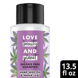Love Beauty and Planet Love Beauty & Planet Hemp Seed Shampoo  13.5 fl oz